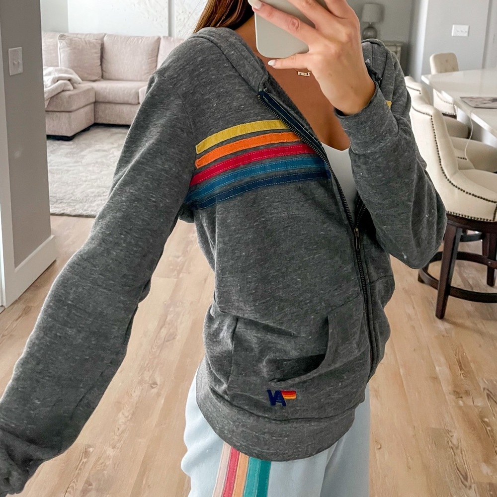 Aviator Nation Rainbow Jacket - Picture 6 of 11